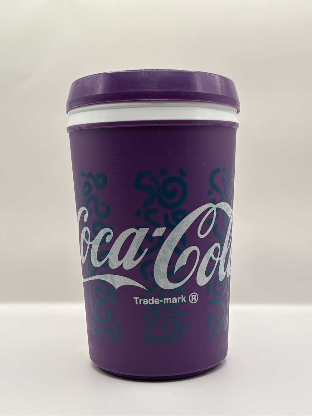 Hot or Cold 22 oz Vintage Purple Coca-Cola mug